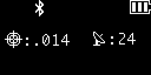 Rover with corrections active
