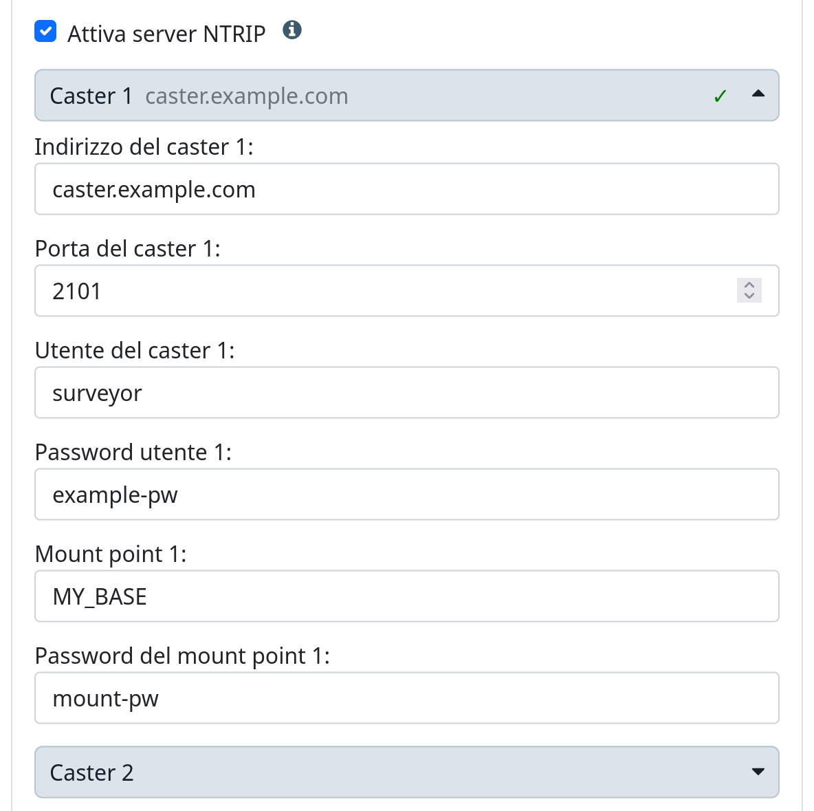 Server NTRIP