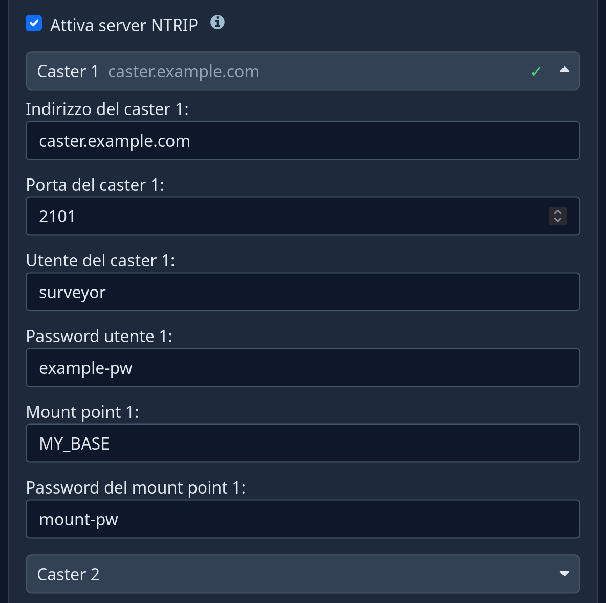 Server NTRIP